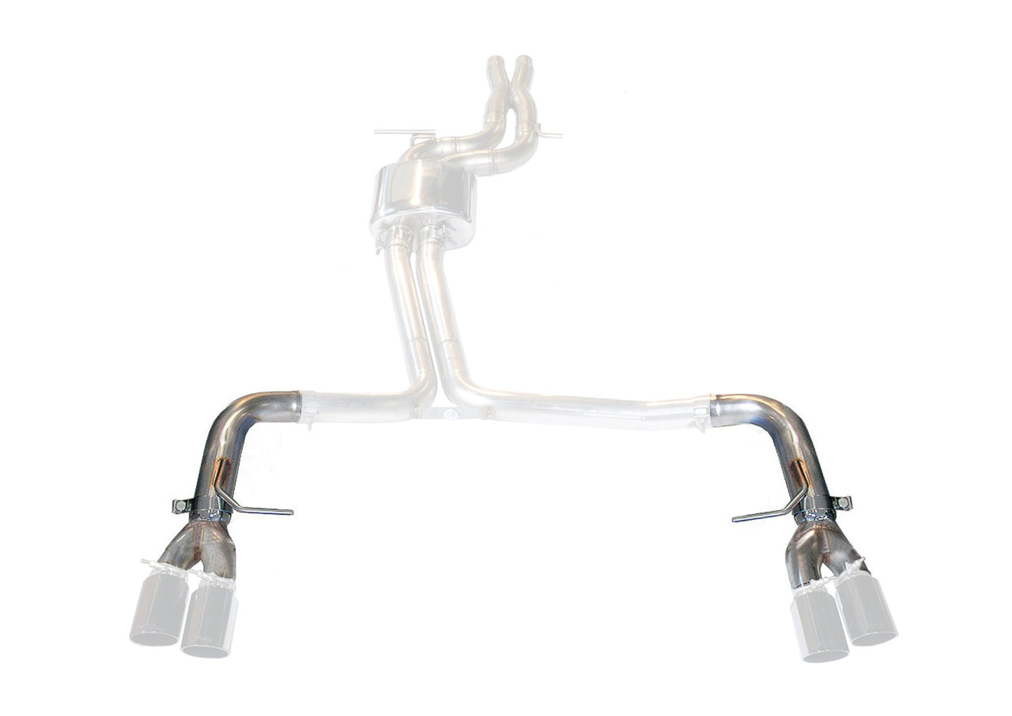 AWE Exhausts and Downpipes for Audi B8 S4