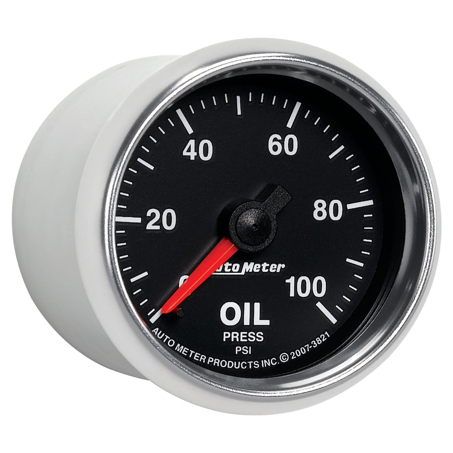 AutoMeter GS 52mm 0-100 PSI Mechanical Oil Pressure Gauge (3821)
