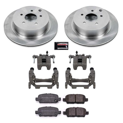 Power Stop Front & Rear Autospecialty Brake Kit w/Calipers | 2018-2021 Infiniti Q50 / Q60 (KCOE8006)