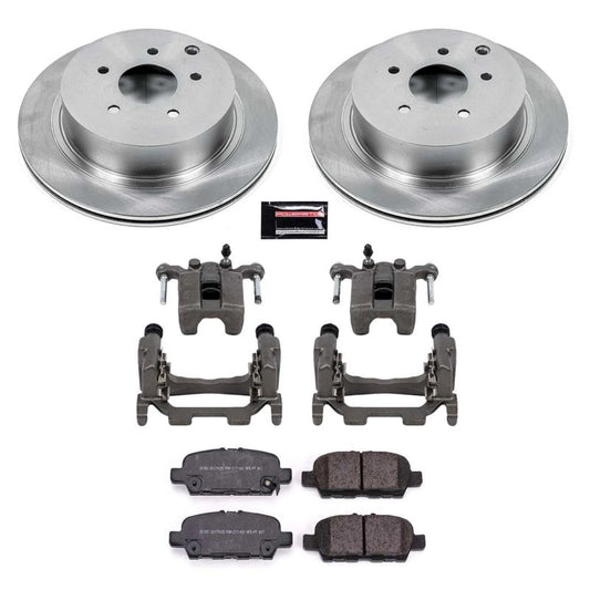 Power Stop Front & Rear Autospecialty Brake Kit w/Calipers | 2018-2021 Infiniti Q50 / Q60 (KCOE8006)