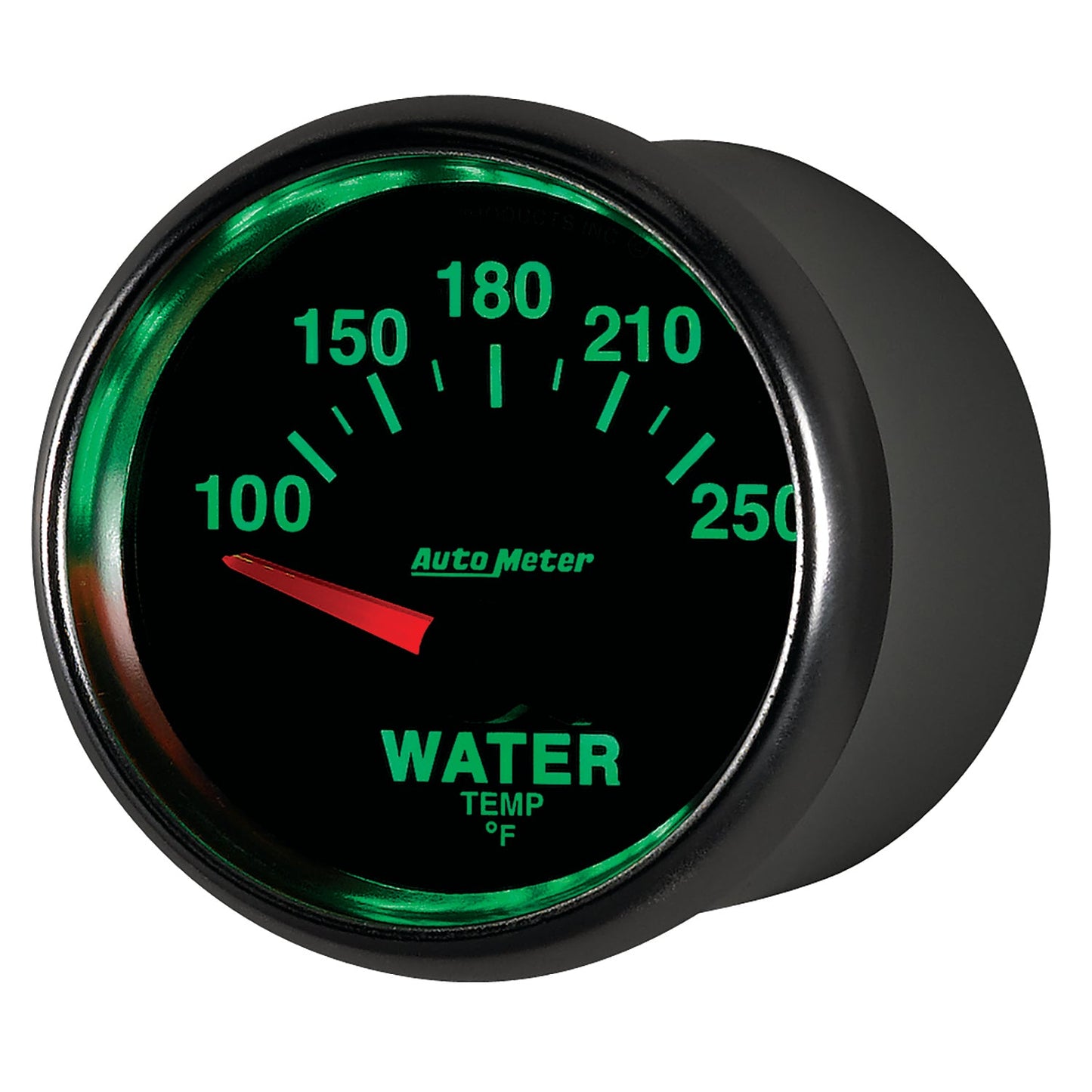 AutoMeter GS 52mm 100-250 Deg F Short Sweep Electronic Water Temperature Gauge (3837)