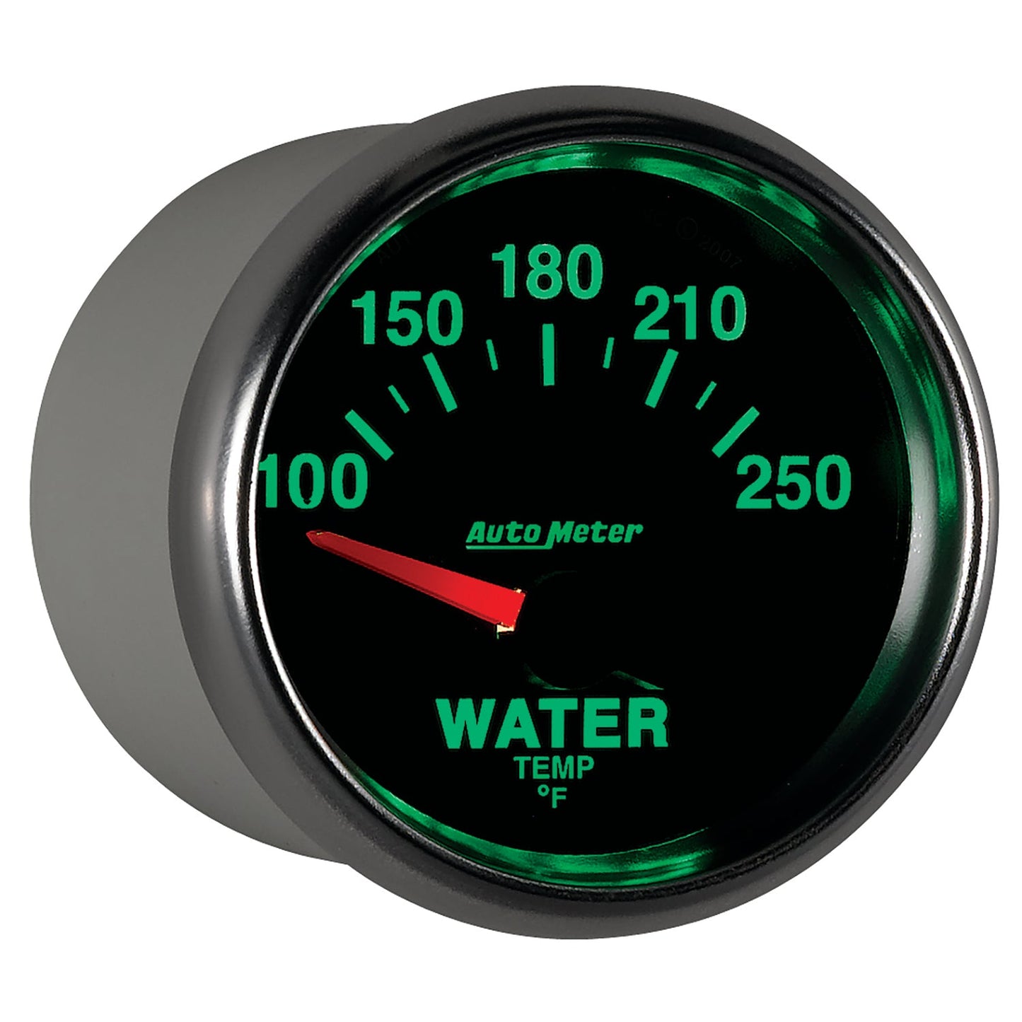 AutoMeter GS 52mm 100-250 Deg F Short Sweep Electronic Water Temperature Gauge (3837)
