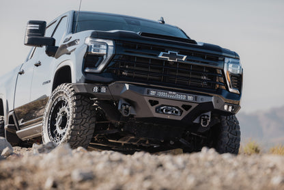 DV8 Offroad FBCS2-04 Spec Series Front Bumper 24-26 Silverado 2500HD/3500