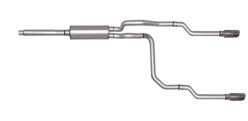 Gibson 2.5in Dual Split Cat-Back Exhaust | Ford F-150 (87-92) 4.9L (69501)
