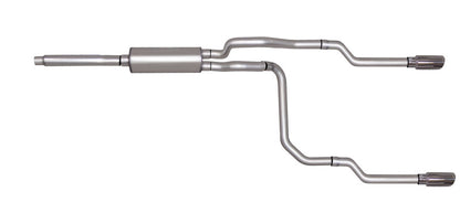 Gibson 2.5in Dual Split Cat-Back Exhaust | Ford F-150 (87-92) 4.9L (69501)