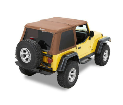 Bestop 52820-37 A-Top Trektop No Door Skins For Jeep Wrangler TJ 97-06