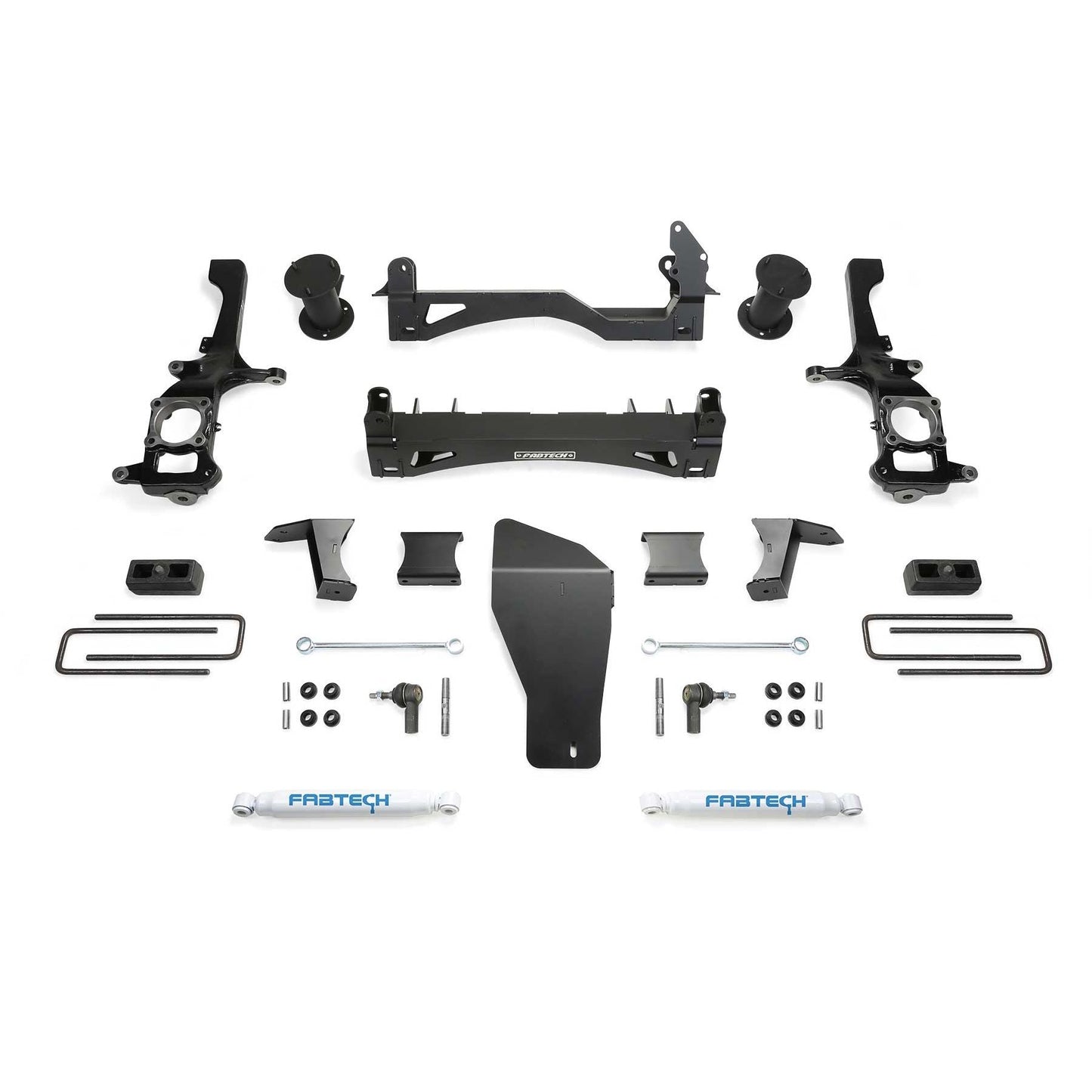 Fabtech 6" Basic System w/ Performance Shocks | Nissan Titan XD 4WD (16-18) (K6005)