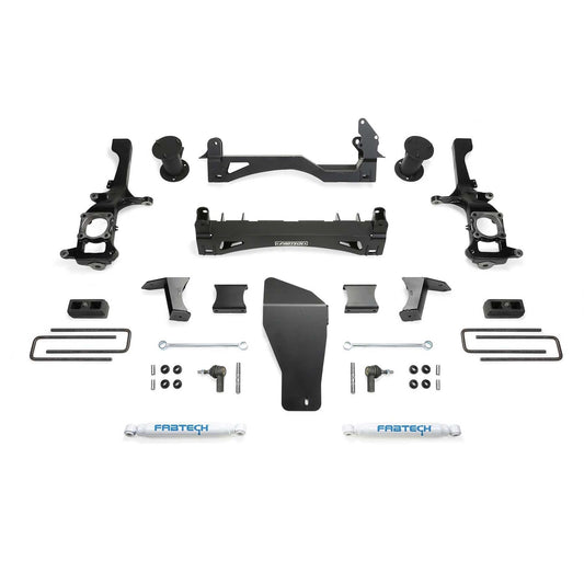Fabtech 6" Basic System w/ Performance Shocks | Nissan Titan XD 4WD (16-18) (K6005)
