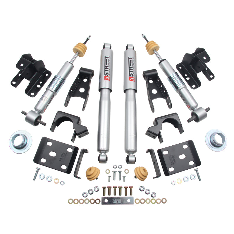 Belltech 14-17 Chevy Silverado/Sierra 1-2in F&R Lowering Kit w/ Shocks (991SP)
