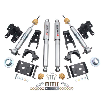 Belltech 14-17 Chevy Silverado/Sierra 1-2in F&R Lowering Kit w/ Shocks (991SP)