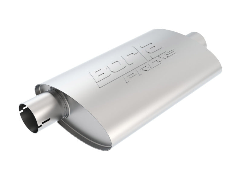 Borla PRO-XS Center/Offset Oval 14in x 4in x 9.5in Muffler | Universal (400480)