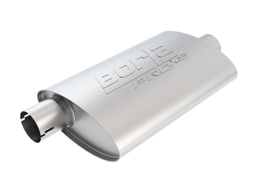 Borla PRO-XS Center/Offset Oval 14in x 4in x 9.5in Muffler | Universal (400480)
