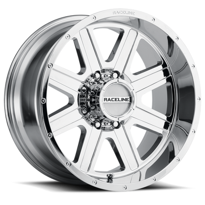 Raceline 940 Hostage Chrome | 20x10" -19mm | 5x127mm Wheel