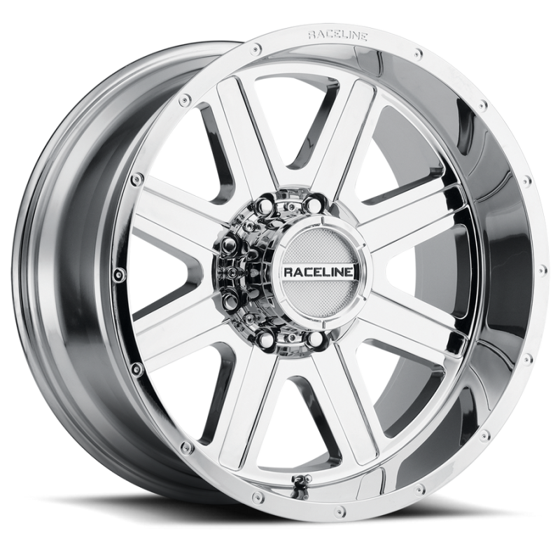 (set of 4) Raceline 940 Hostage Chrome | 18x9" +12mm | 6x135mm Wheel