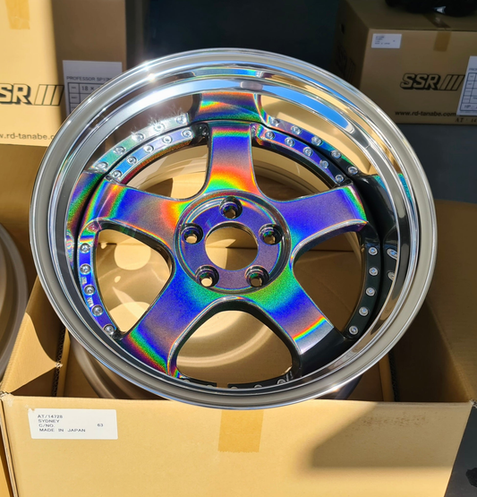 SSR Professor SP1 19x9.5 +25 5x120 Spectrum Silver