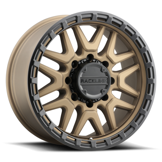 Raceline 953 Krank Bronze | 18x9" -12mm | 6x139.7mm Wheel