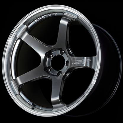 Advan GT Beyond Machining/Racing Hyper Black | 18x9.5" +22mm | 5x120mm Wheels