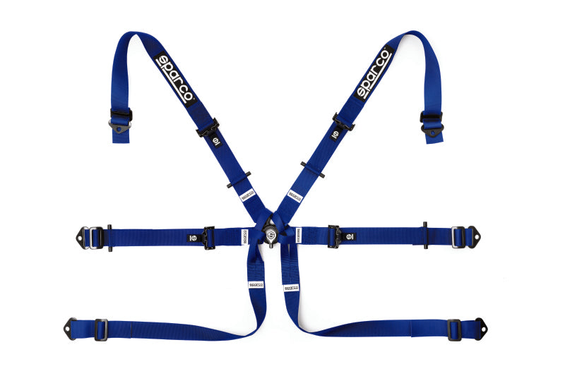 Sparco Formula 2" 6-Point Harness (04819H2NR/AZ/RS)