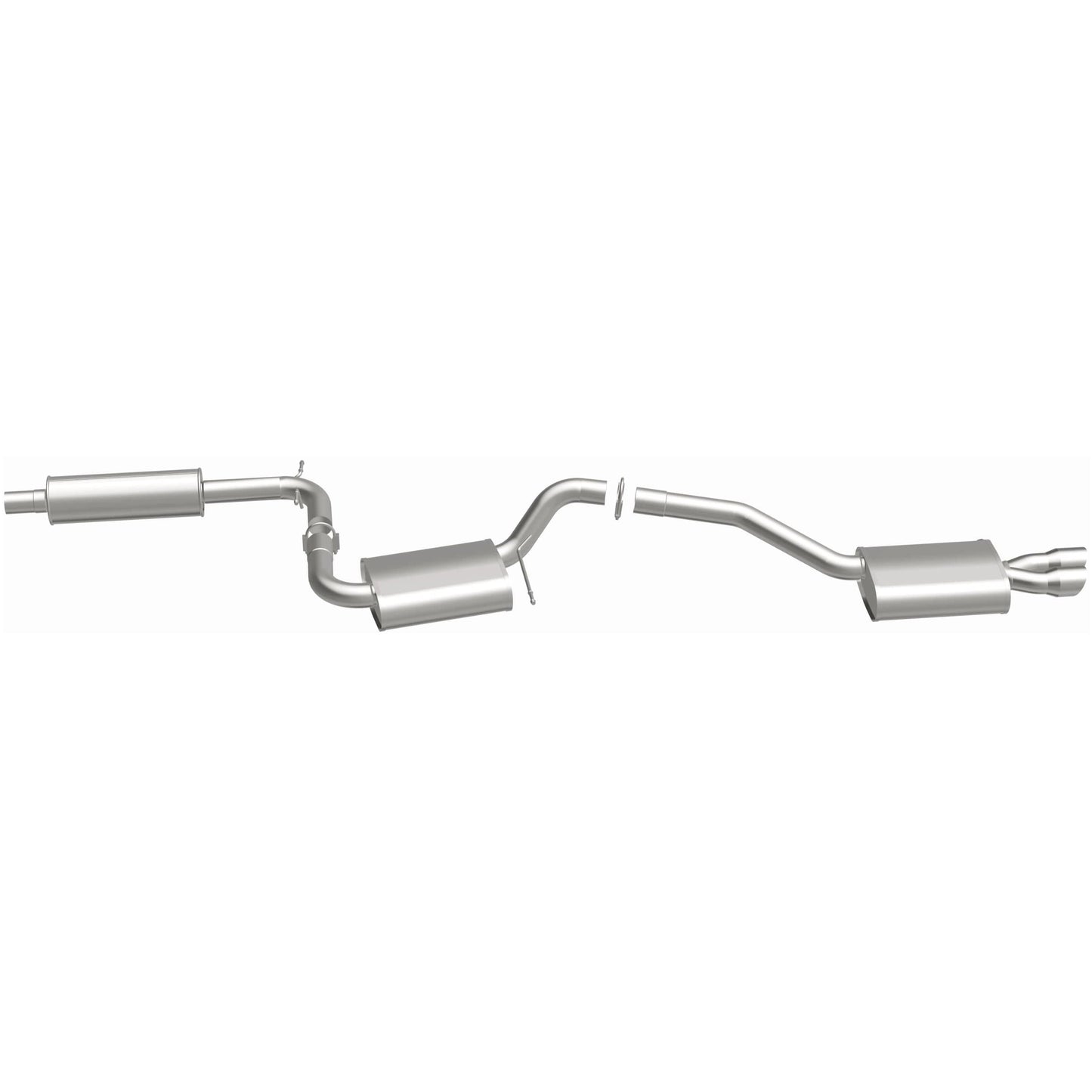 BRExhaust 2012-2014 Volkswagen Jetta 2.5L Direct-Fit Replacement Exhaust System