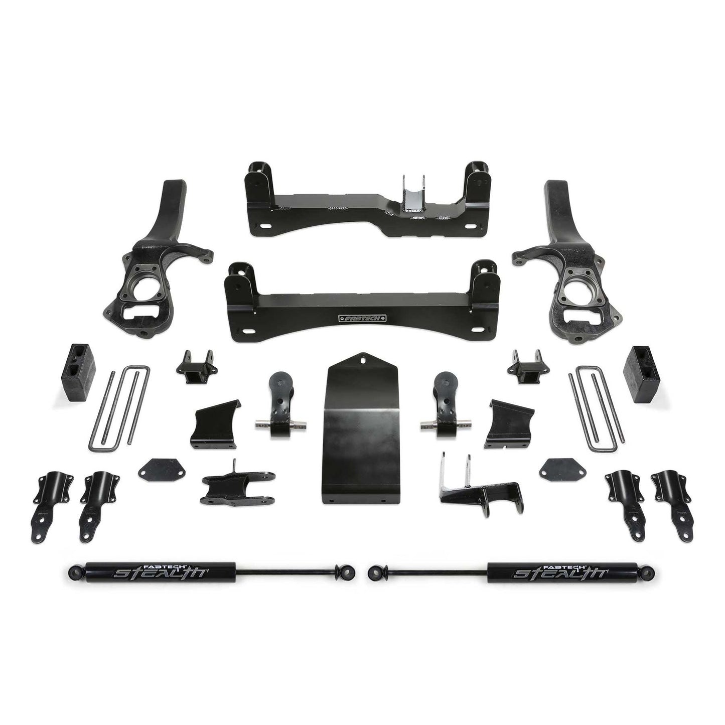 Fabtech 4" Basic Suspension System w/ Stealth | GM C/K1500 Pickup (19-22) w/ Trail Boss/AT4 Package (K1136M)