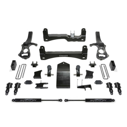 Fabtech 4" Basic Suspension System w/ Stealth | GM C/K1500 Pickup (19-22) w/ Trail Boss/AT4 Package (K1136M)