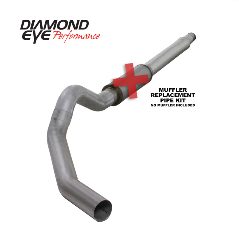 Diamond Eye 5in Catback RPLC Pipe | Ford F-250/350 99-07 (K5344A-RP)