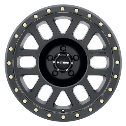 (set of 4) Method Wheels MR309 Matte Black | 17x8.5" +0mm | 5x5mm Wheel