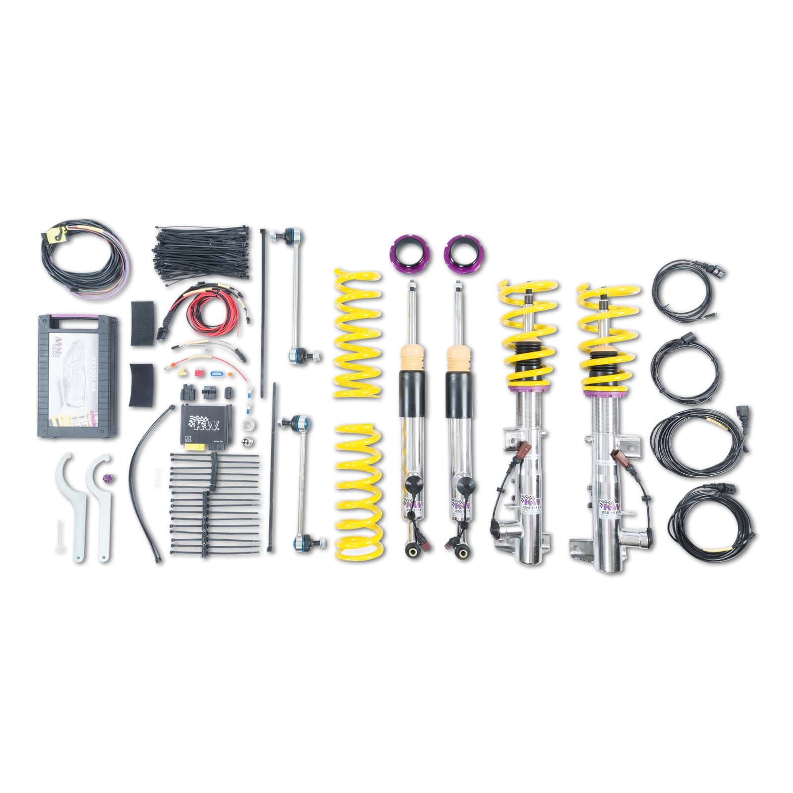 KW Suspensions KW DDC ECU Coilover Kit - C-Class (W204) C300/C350 Sedan RWD