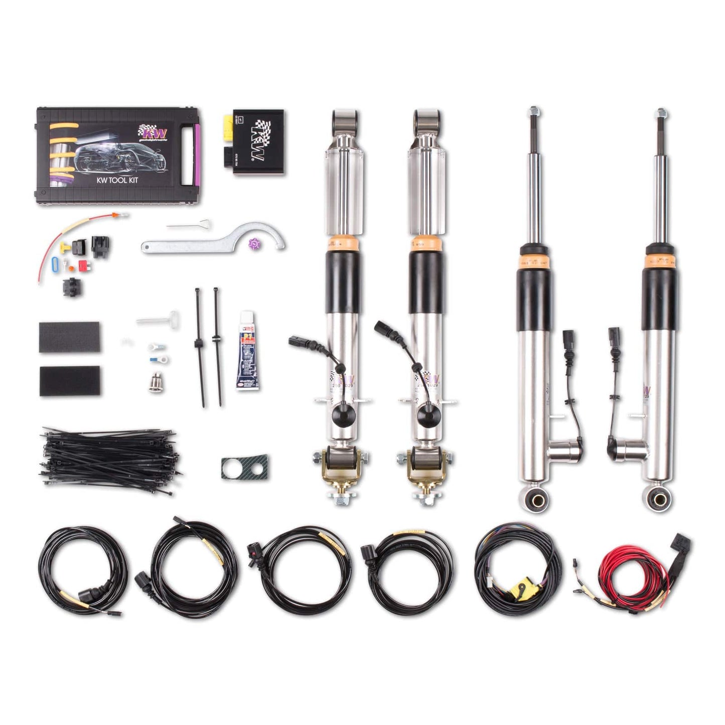 KW Suspensions KW DDC ECU Coilover Kit - Mercedes G63 AMG (W463)