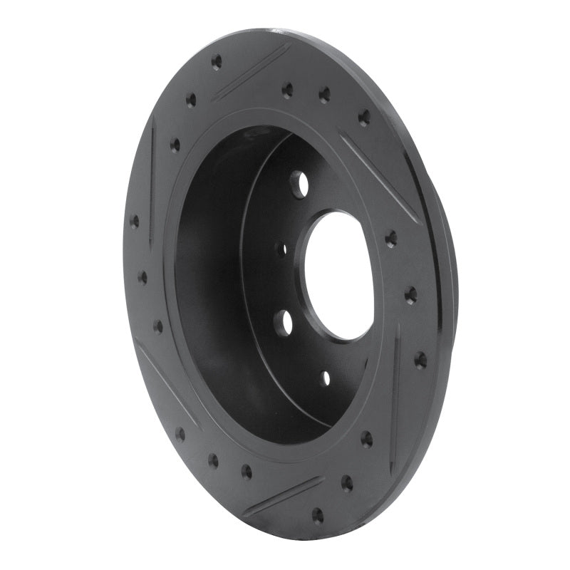 R1 Concepts D&S Rear Drilled & Slotted Rotor | Acura Integra/RSX (88-01) (ECB-59014R)
