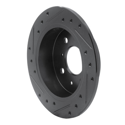 R1 Concepts D&S Rear Drilled & Slotted Rotor | Acura Integra/RSX (88-01) (ECB-59014R)