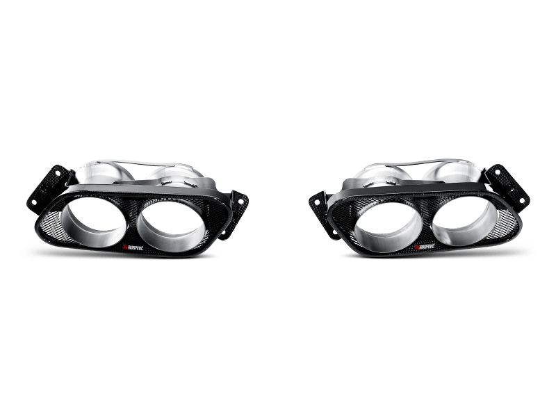 Akrapovic 10-14 AMG SLS Coupe/Roadster Evolution Line Cat Back (Titanium) w/ Carbon Tips