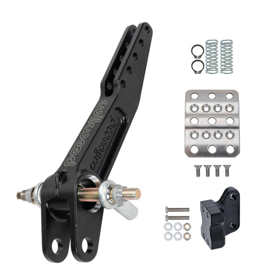 Wilwood 340-16398 Dual Brake Pedal Kit Adjustable Ratio 5.25-6:1