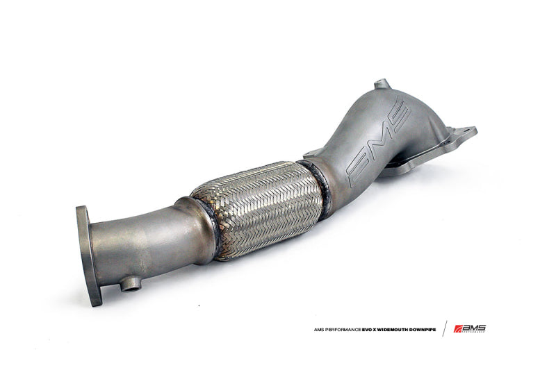 AMS 08-15 EVO X Widemouth Downpipe | Mitsubishi Lancer X (07-19) (AMS.04.05.0001-1)