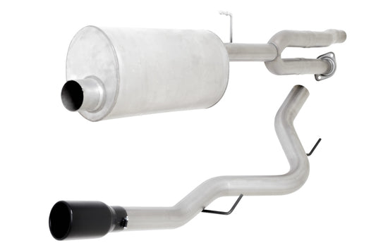 Gibson 3.5in Black Elite Single Side Cat-Back Exhaust | Ford F-150 Raptor (17-19) (619701-B)