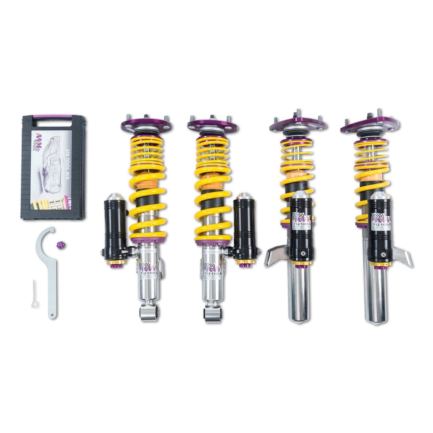 KW Suspensions KW V4 Clubsport Kit - Porsche 911 (996) GT2, GT3