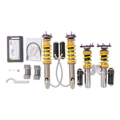 KW Suspensions KW V4 Clubsport Kit - Porsche 911 (991) Carrera, Carrera 2/2S/GTS, 4/4S/GTS, with PDCC