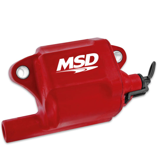 MSD 8287 Ignition Coil Pro Power Series, Red, Individual