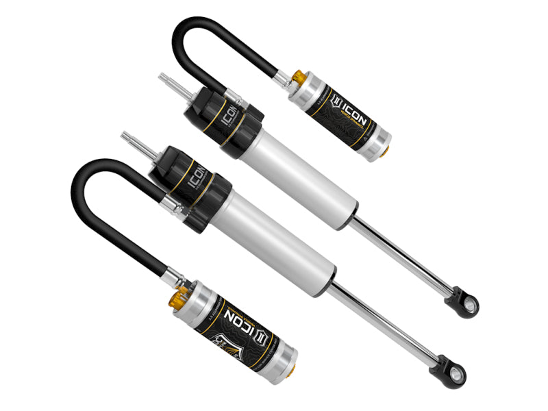 ICON 217802CP Front 2.5" Lift 2.5VS Remote/CDCV Shocks Pair for 14-22 RAM 2500