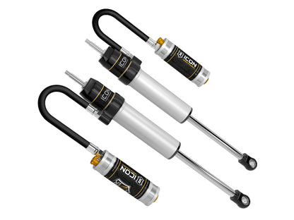 ICON 217802CP Front 2.5" Lift 2.5VS Remote/CDCV Shocks Pair for 14-22 RAM 2500