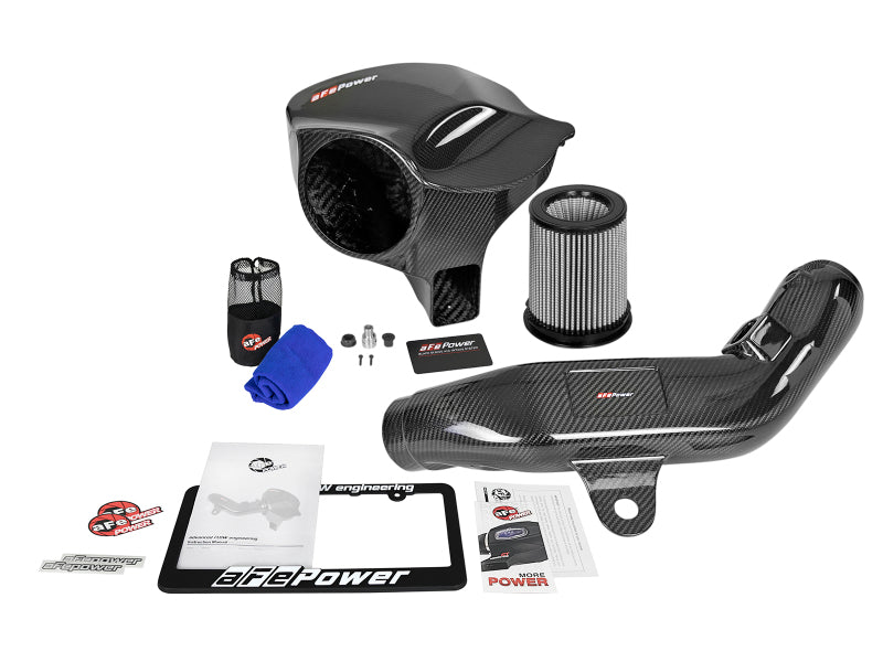 aFe Black Series Carbon Fiber CAIS w/PDS Filter | BMW M2 (F87) (58-10004D)
