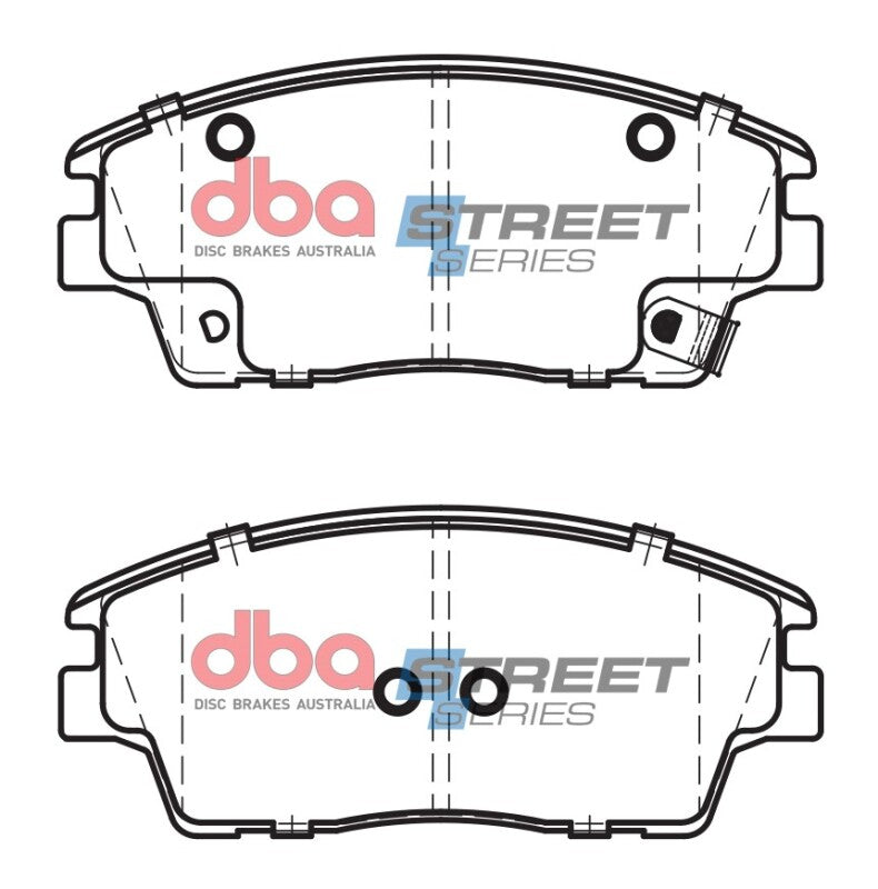 DBA Street Series 305mm Front Brake Pads | Hyundai Elantra 1.6L (17-20) (DB2424SS)