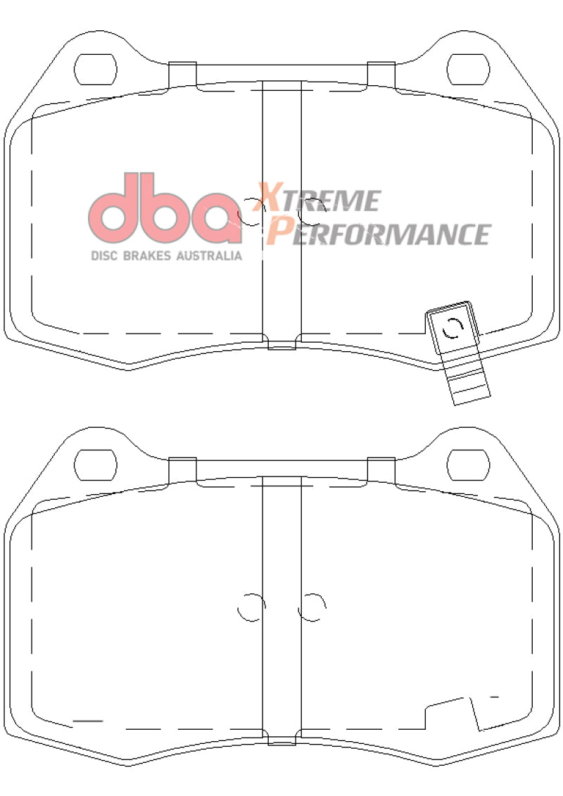 DBA Xtreme Performance Front Brake Pads | Infiniti G35 (03-07) w/ Brembo XP650 (DB1520XP)