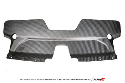 AMS Alpha Matte Carbon Front Duct | Infiniti Q60 / Q50 (17+ / 16+) (ALP.28.06.0002-1)
