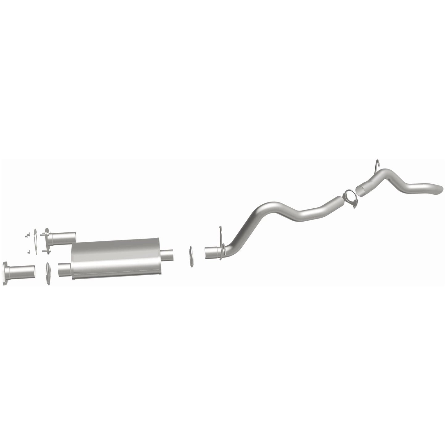 BRExhaust Direct-Fit Replacement Exhaust System 106-0720