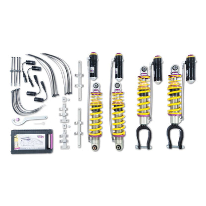 KW Suspensions KW V4 Coilover Kit Bundle - Audi R8 (4S) Coupe, Spyder, with Magnetic Ride
