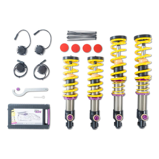 KW Suspensions KW V4 Coilover Kit Bundle - Mercedes AMG GT R; Coupe; including ESC Moduels