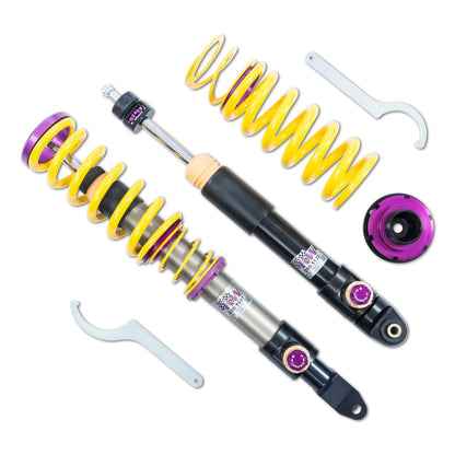 KW Suspensions KW V4 Coilover Kit Bundle - Mercedes AMG C63, C63 S, Coupe, Convertible (W205) with electronic dampers