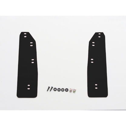 Cusco EVA Bolt-On Black Front Mud Flap Set | Honda Civic Type-R (FL5) (23+) (3F7 850 FB)