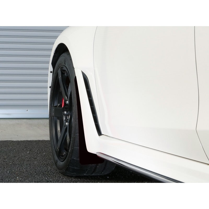 Cusco EVA Bolt-On Black Front Mud Flap Set | Honda Civic Type-R (FL5) (23+) (3F7 850 FB)